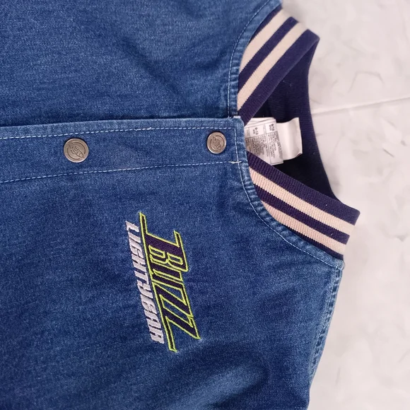 Disney Toy Story Buzz Lightyear Kids Denim Jacket - Picture 6 of 13